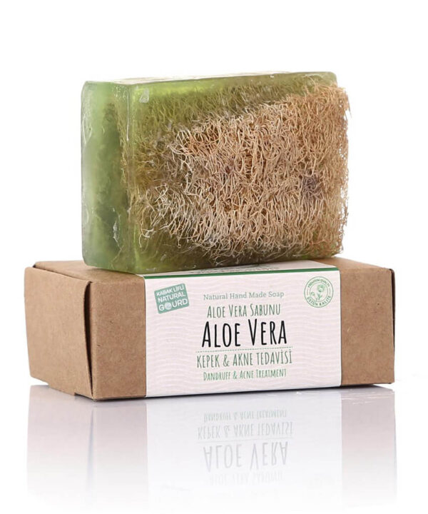 Aloe Vera Soap with Natural Fiber Hand Made Soap Dionesse 1