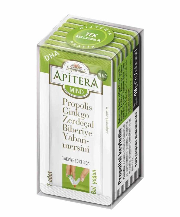 Apitera Mind Plus Honey with Herbs 7x7G Sachets