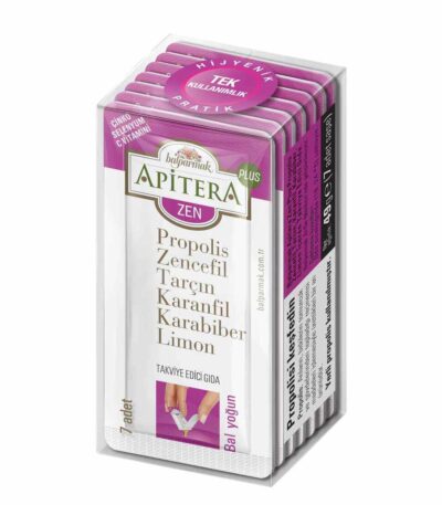 Apitera Zen Plus Honey with Herbs 7x7G Sachets