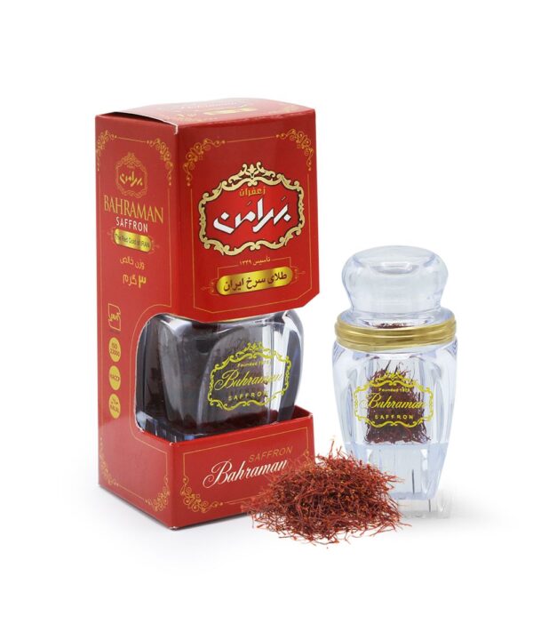 Bahraman Saffron Best Quality Gem Jar 1G