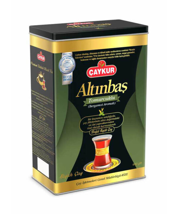Caykur Altinbas Earl Grey Turkish Black Tea 400G