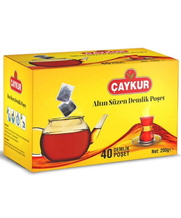 Caykur Turkish Black Tea 40 Teapot Sachets