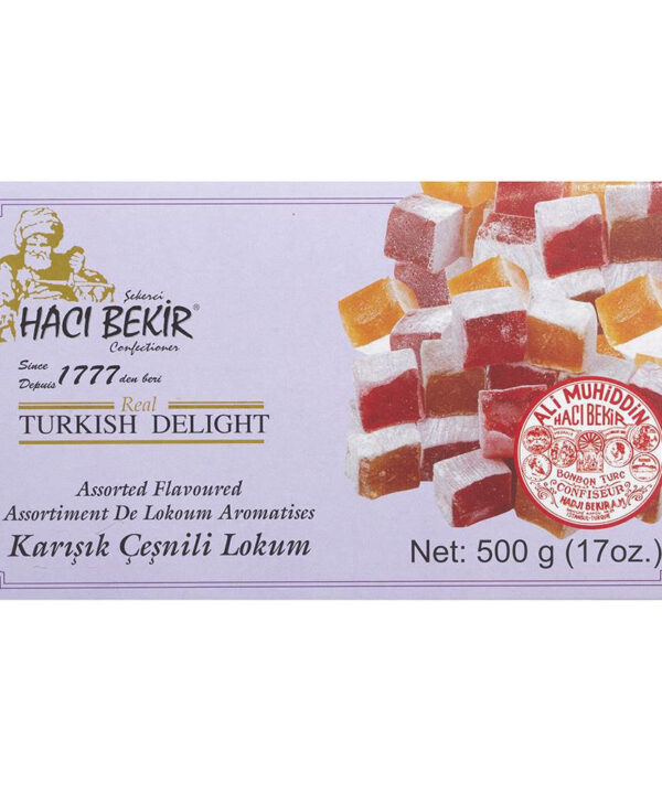 Haci Bekir Assorted Turkish Delight 500G