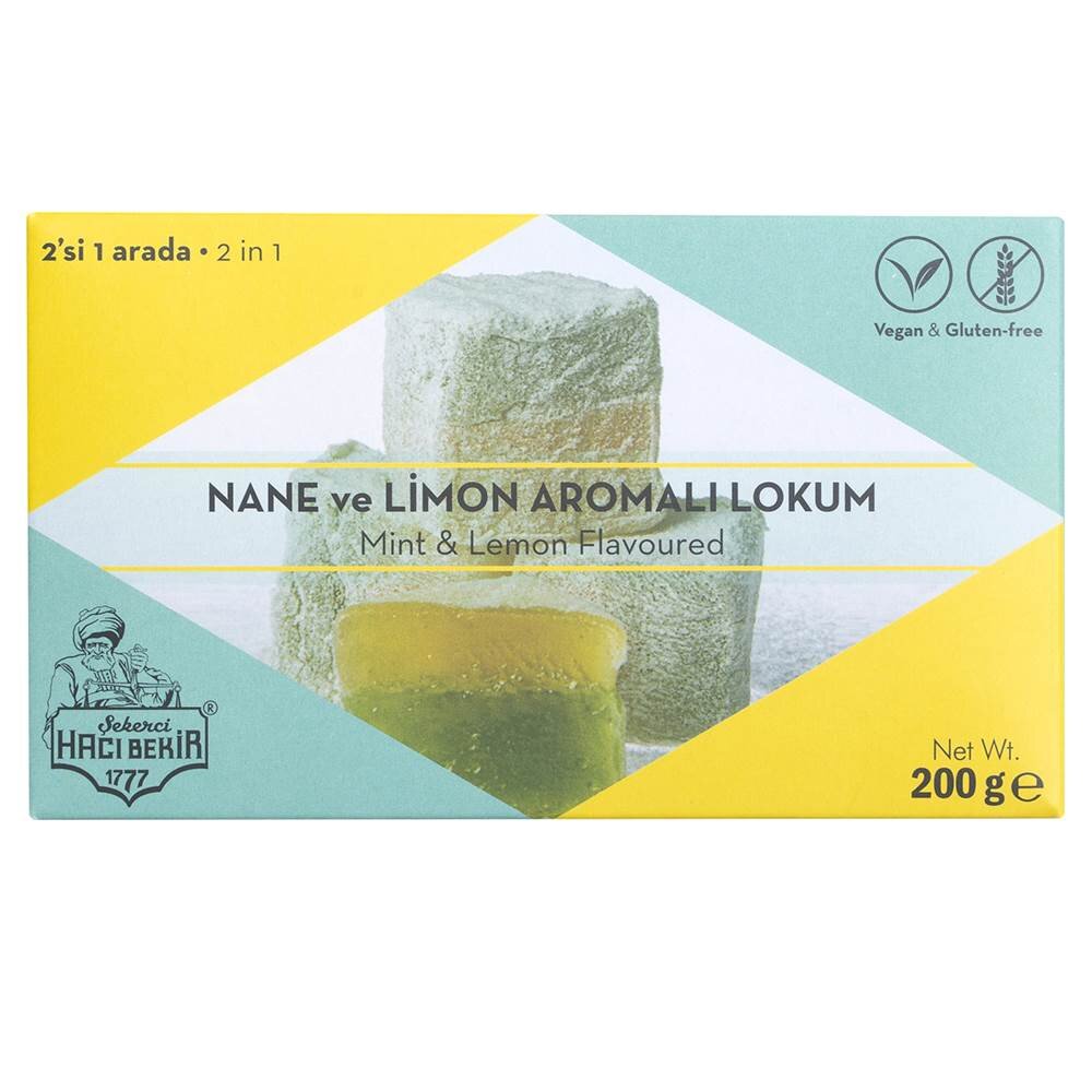 Haci Bekir Turkish Delight with Mint and Lemon