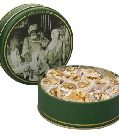 Haci Bekir Walnut Turkish Delight Metal Box