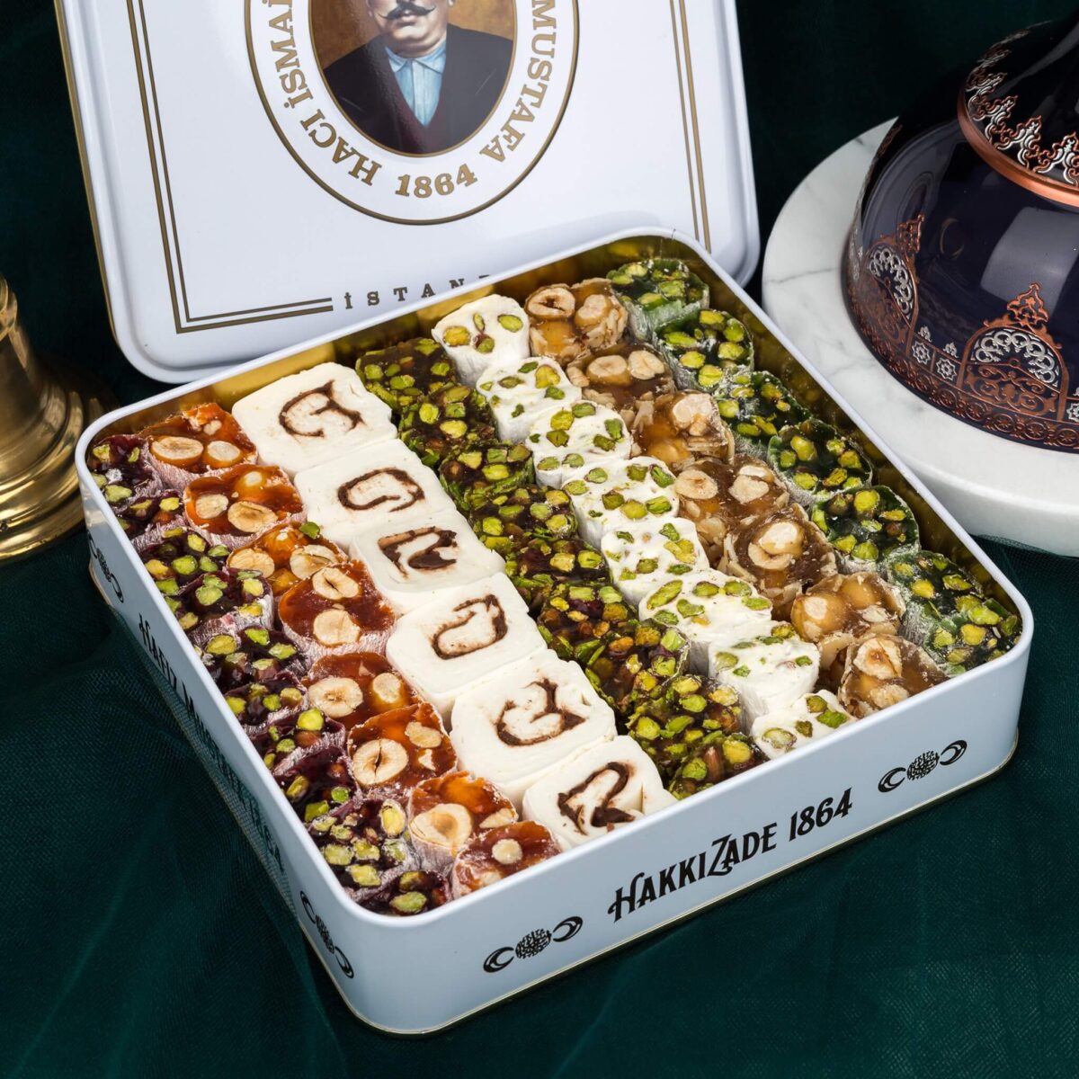 Hafiz Mustafa Assorted Turkish Delight Metal