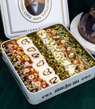 Hafiz Mustafa Assorted Turkish Delight Metal Box