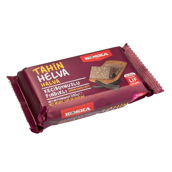 Koska Halva with Carob and Hazelnut 200G