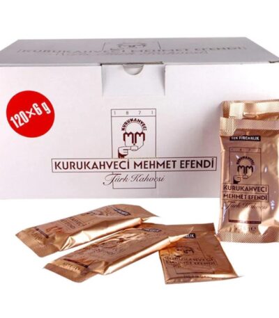 Kurukahveci Mehmet Efendi Turkish Coffee Sachets 120x6G Bulk