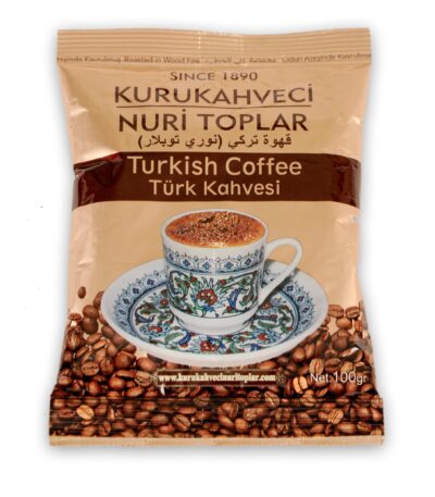 Kurukahveci Nuri Toplar Turkish Coffee 100G scaled 1