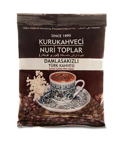 Kurukahveci Nuri Toplar Turkish Coffee with Gum Mastic 100G