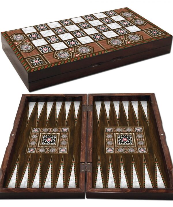 Massive Pearl Backgammon Large