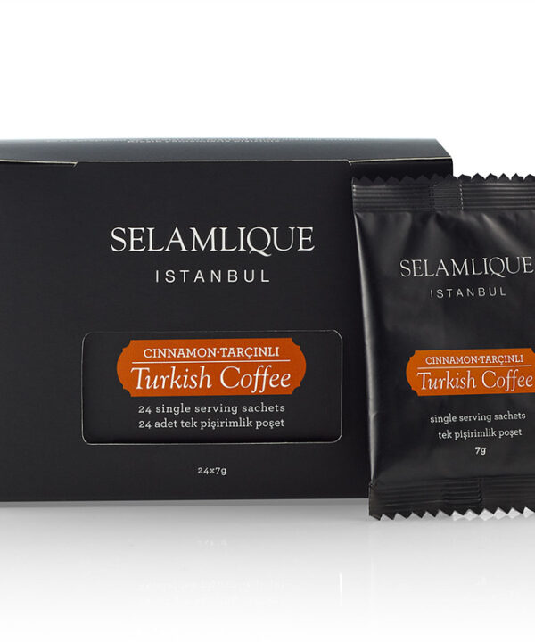 Selamlique Cinnamon Turkish Coffee 24x7G Packs