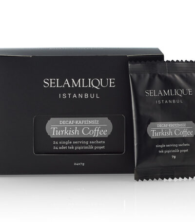 Selamlique Decaf Turkish Coffee 24x7G Packs
