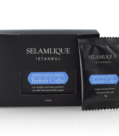 Selamlique Mastic Turkish Coffee 24x7G Packs