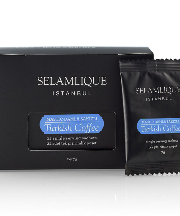 Selamlique Mastic Turkish Coffee 24x7G Packs