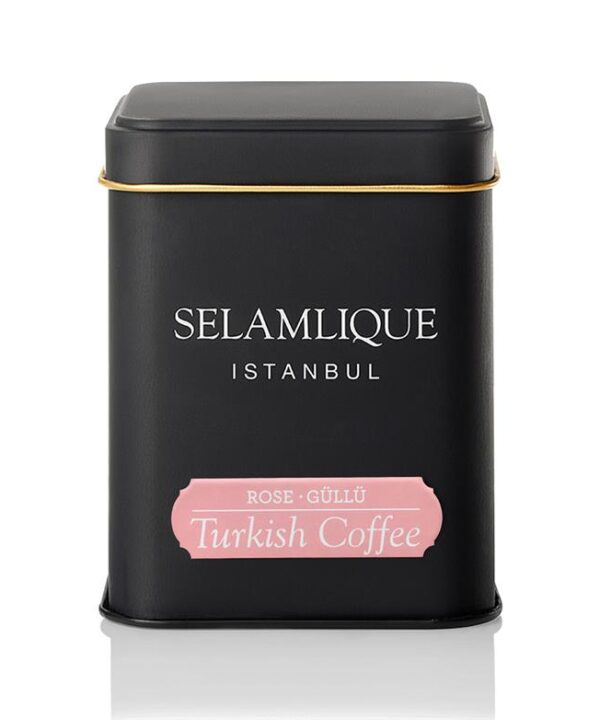 Selamlique Turkish Coffee with Rose 125G