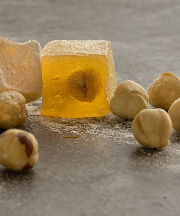 Turkish Delight with Hazelnut