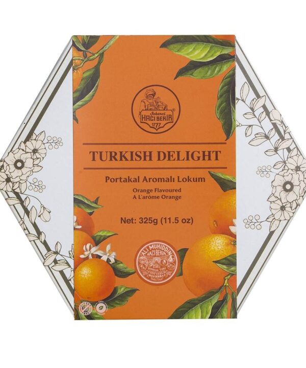 Turkish Delight with Orange Flavored