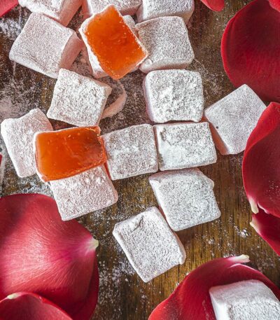 Turkish Delight with Rose