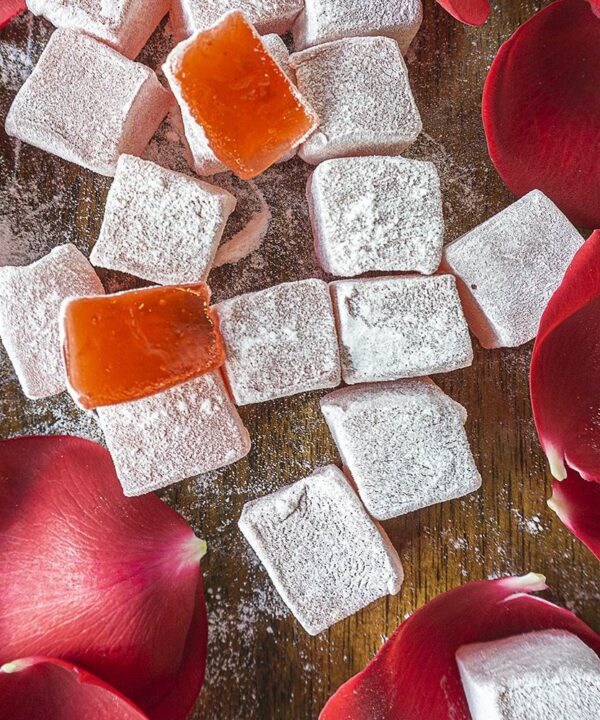 Turkish Delight with Rose