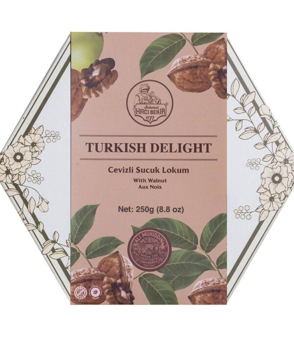 Turkish Delight with Walnut