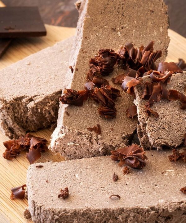 Turkish Halva with Cocoa Haci Bekir