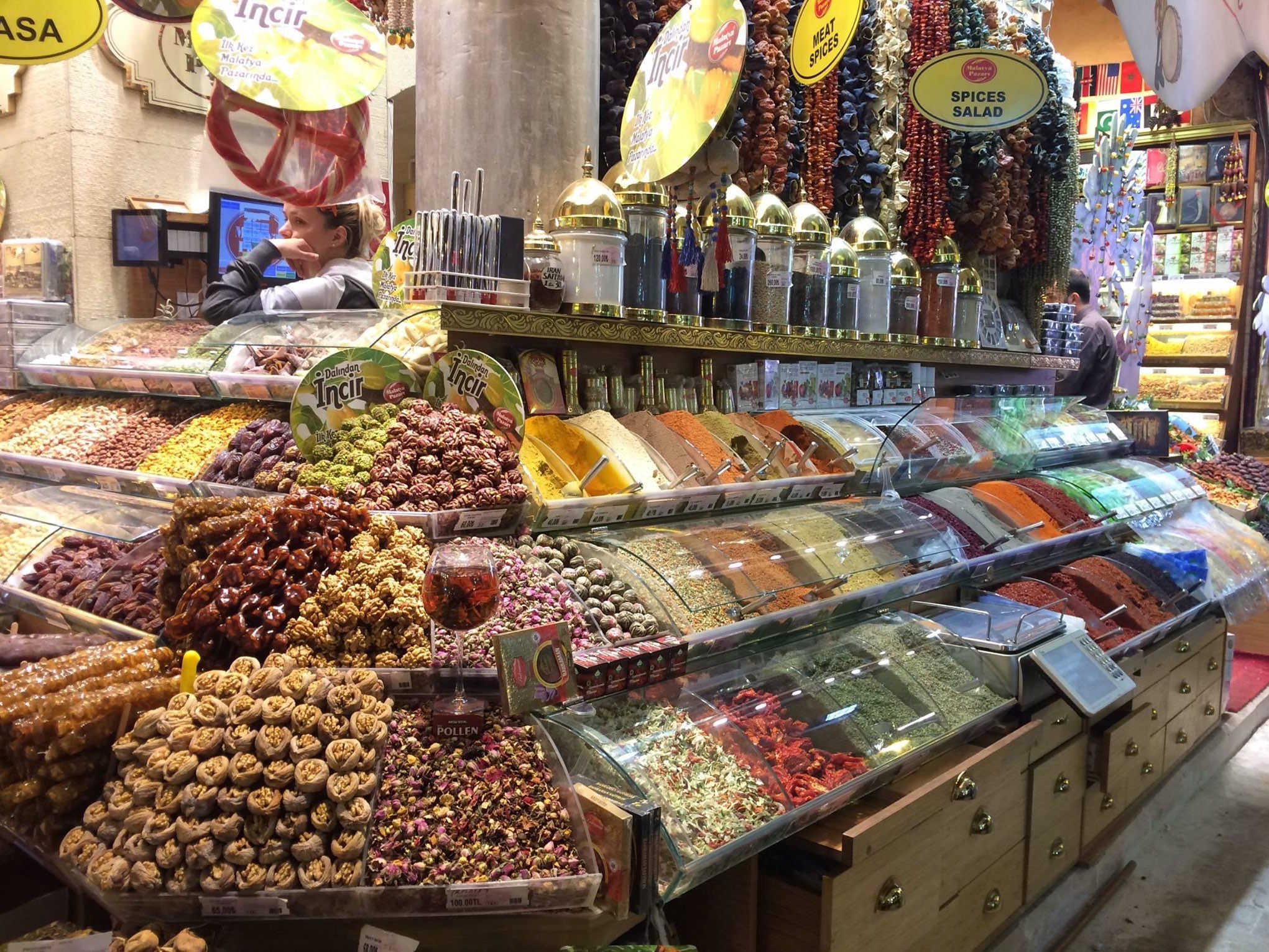 Exploring the Grand Turk Bazaar, Anzer Honey, Doğuş Tea, and Hafız Mustafa 1 grandbazaar