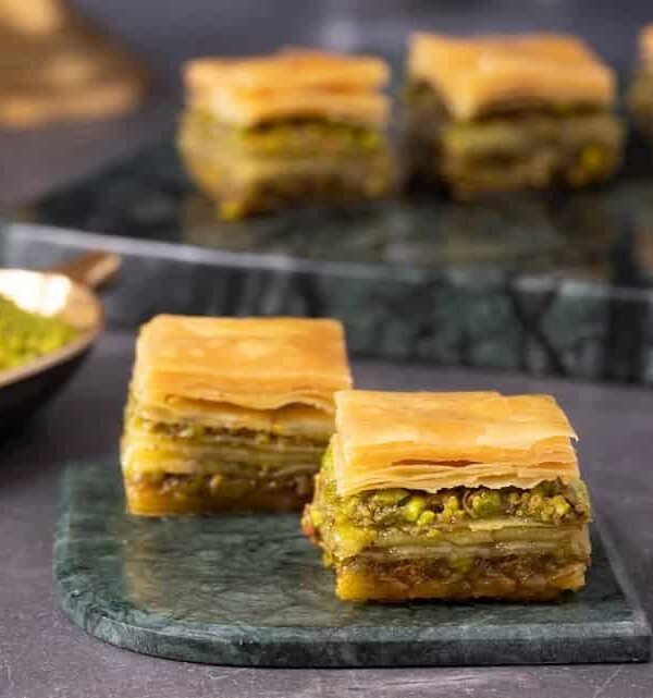 Gluten Free Baklava with Pistachio