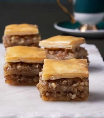Gluten Free Baklava with Walnut
