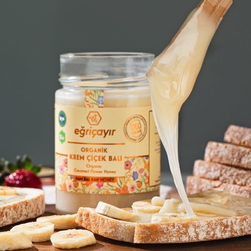 organic creamed flower honey 450g 2 500x500 1
